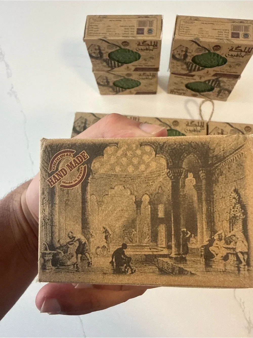 Aleppo Soap Bar - Green Olive Soap (Lot of Bars)